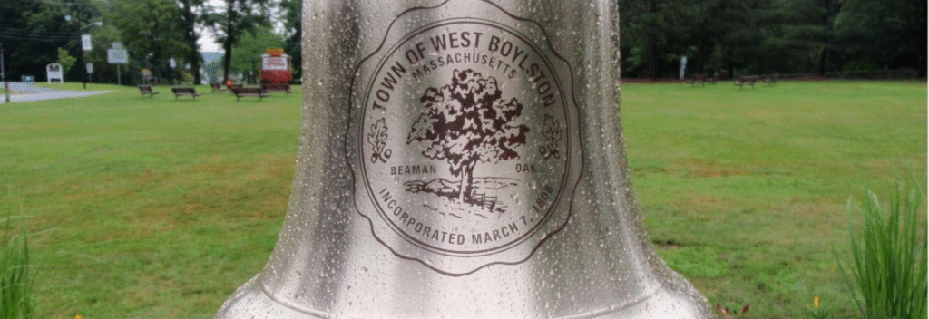 west boylston bicentennial bell on common