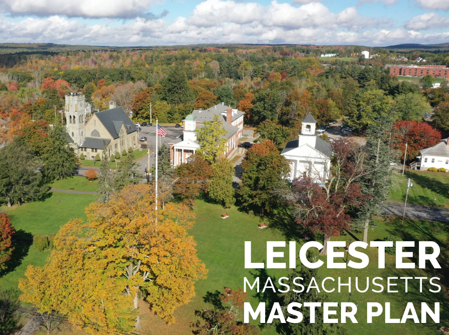 Leicester Master Plan Report Cover Photo